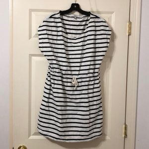 J. Crew striped t-shirt dress